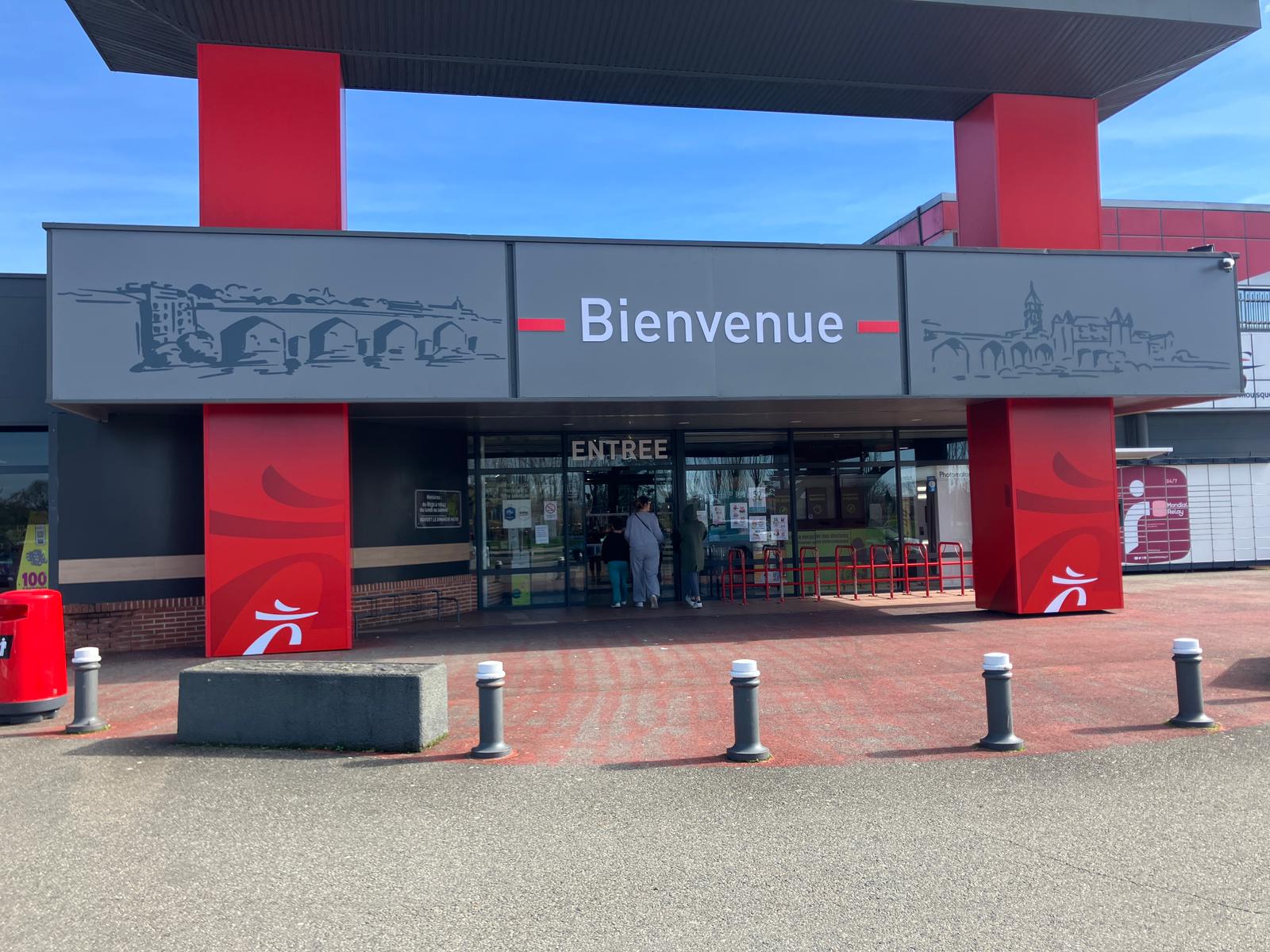 Intermarché Montauban Façade finie